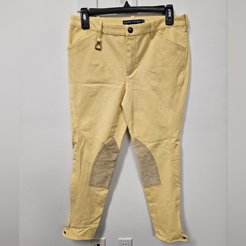 RL BLUE LABEL Yellow Jodphur Pants